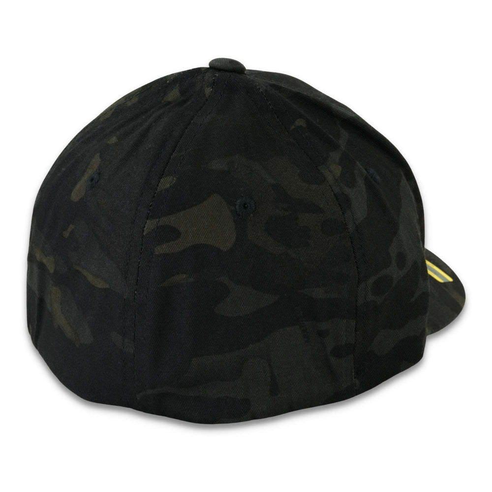 FA Flexfit Black MultiCam, back view