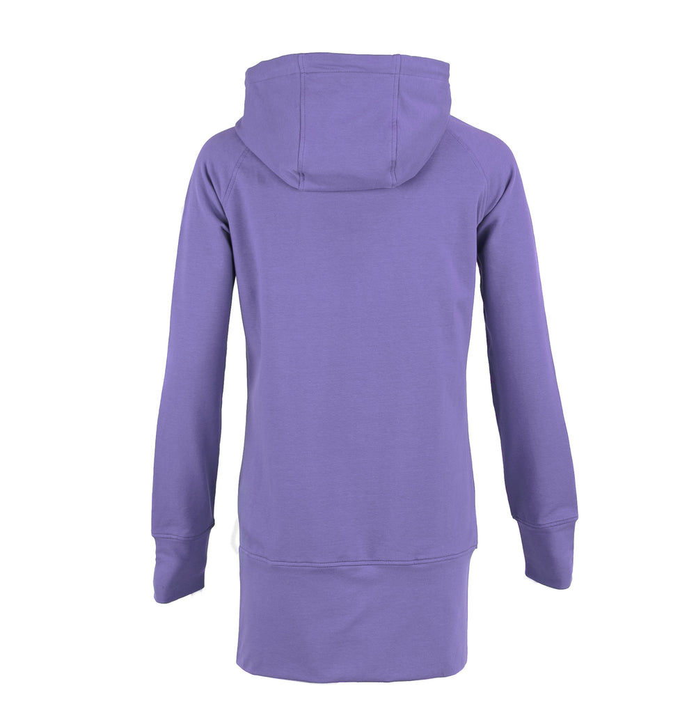 Kora Long Zipup Hoodie Purple (TT)