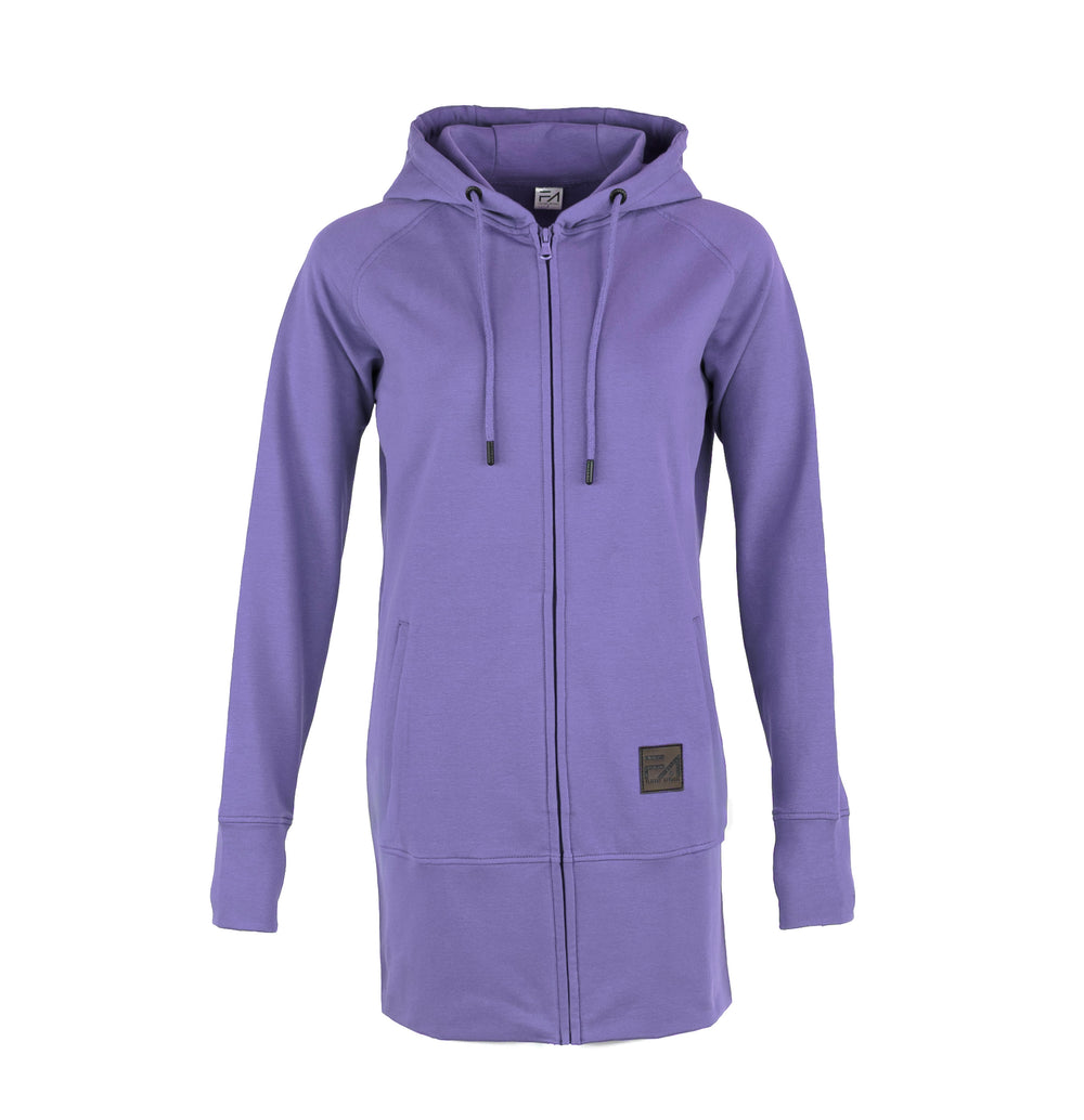 Kora Long Zipup Hoodie Purple (TT)
