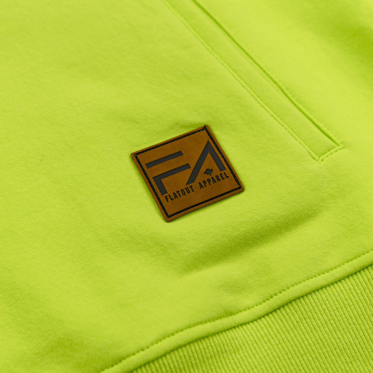 Kora Long Hoodie Neon Yellow
