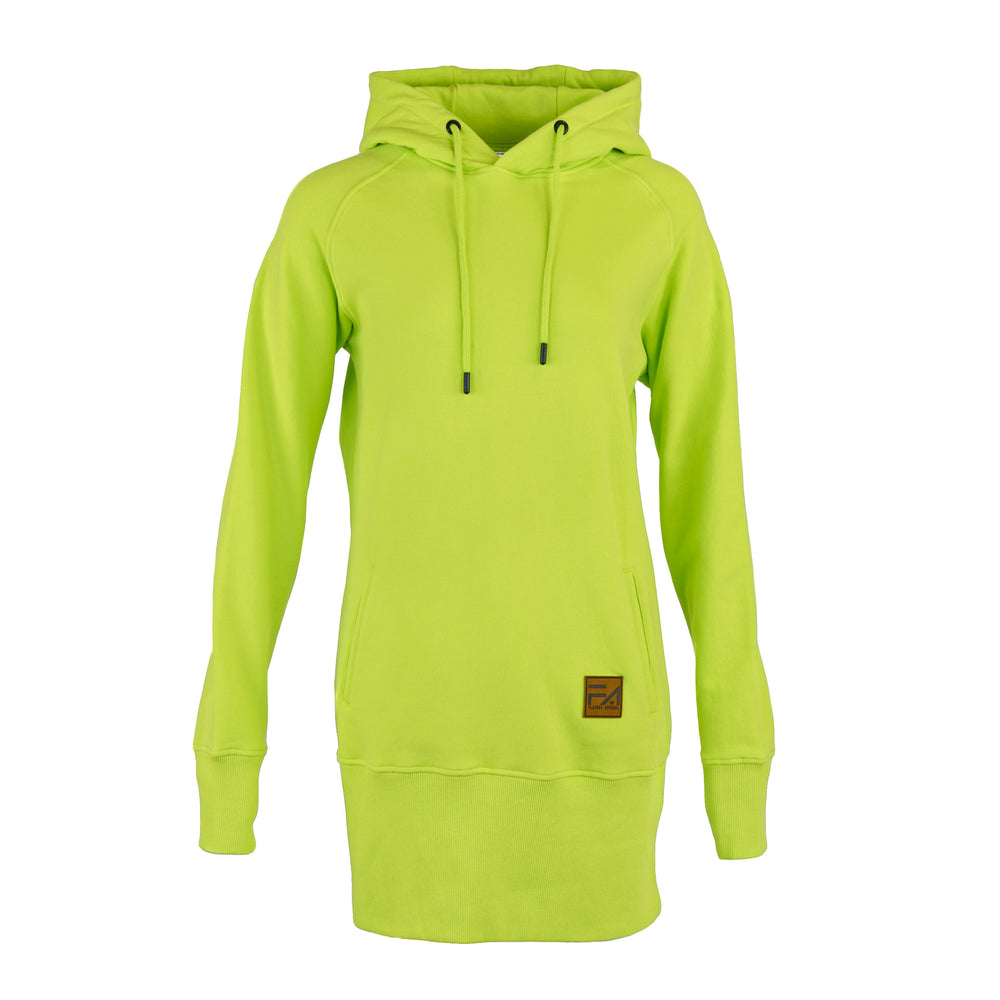 Kora Long Hoodie Neon Yellow