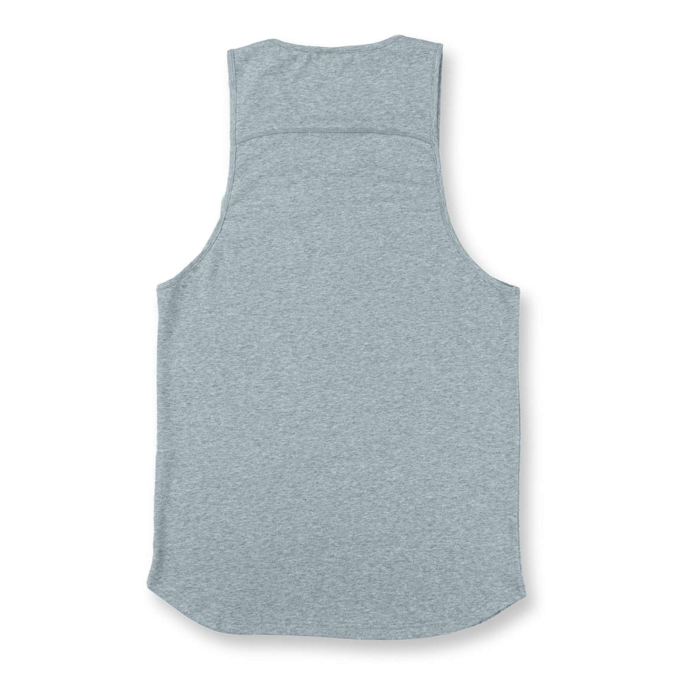FA Momentum Tank Heather Grey, back view