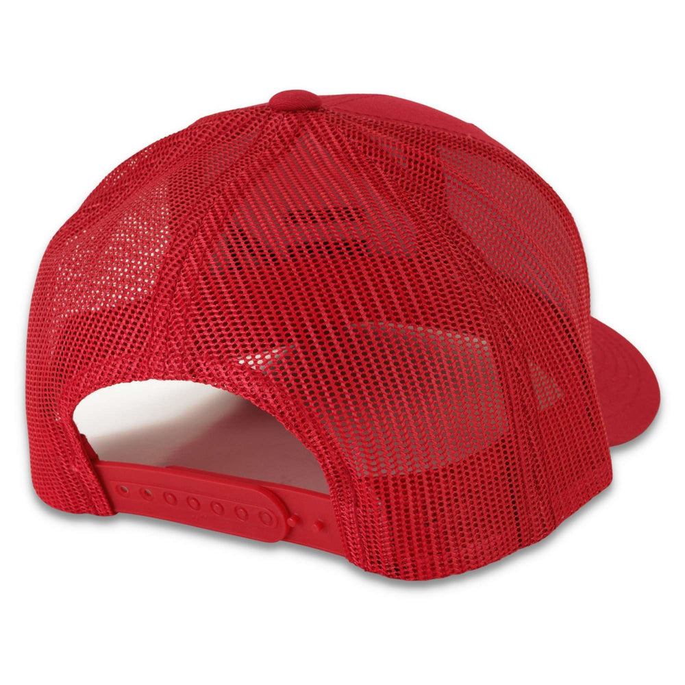 FA Trucker Red, back view