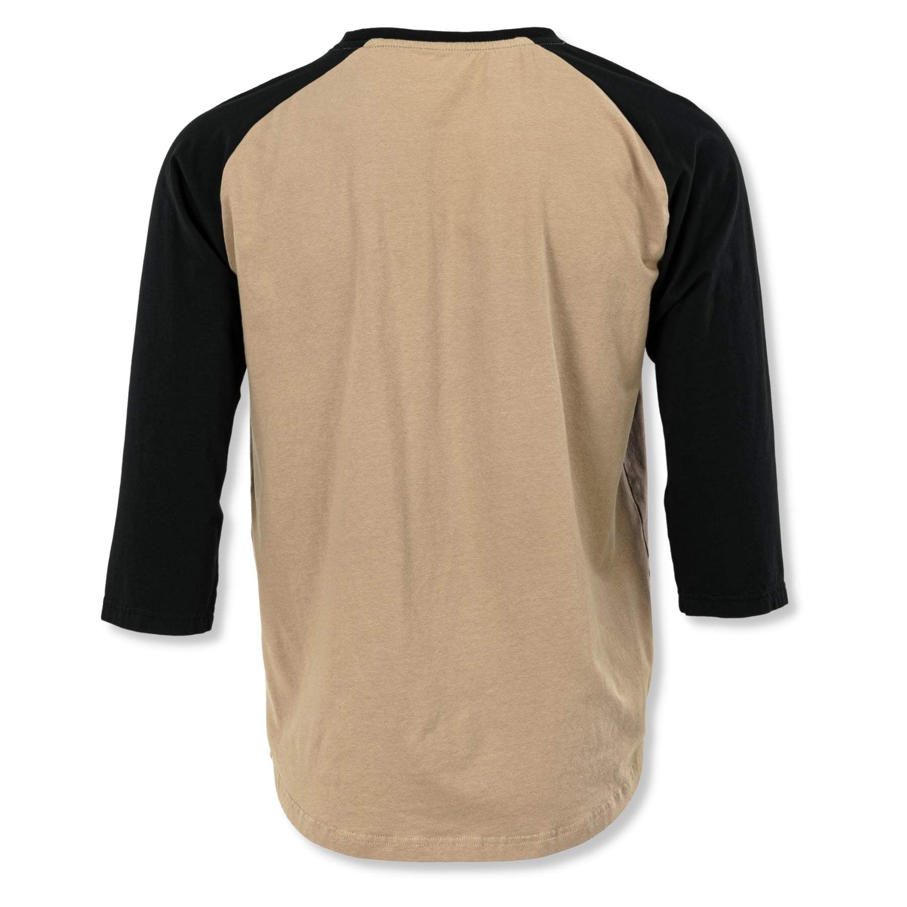 FA Raglan 3/4 (Black / Beige)