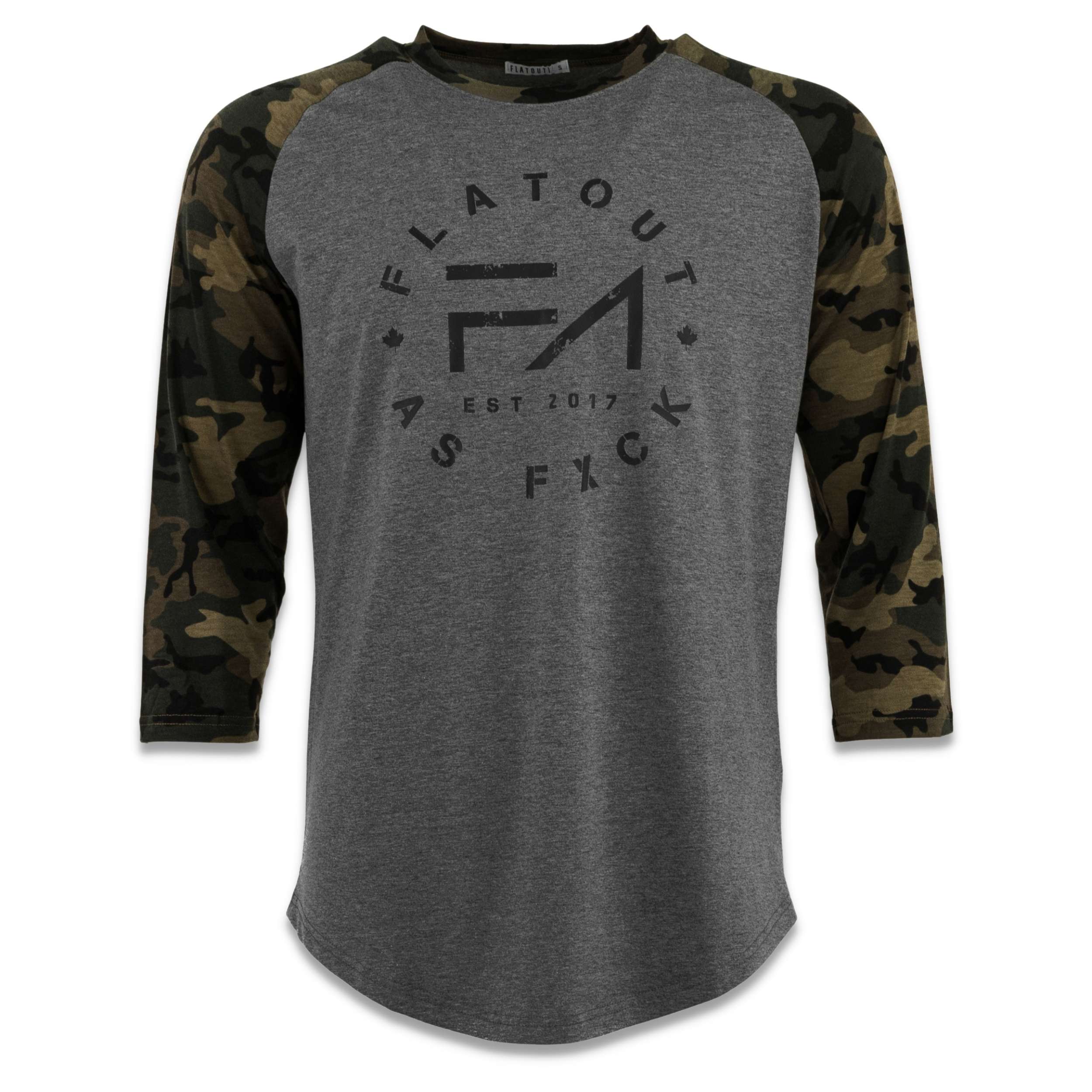 raglan camo shirt