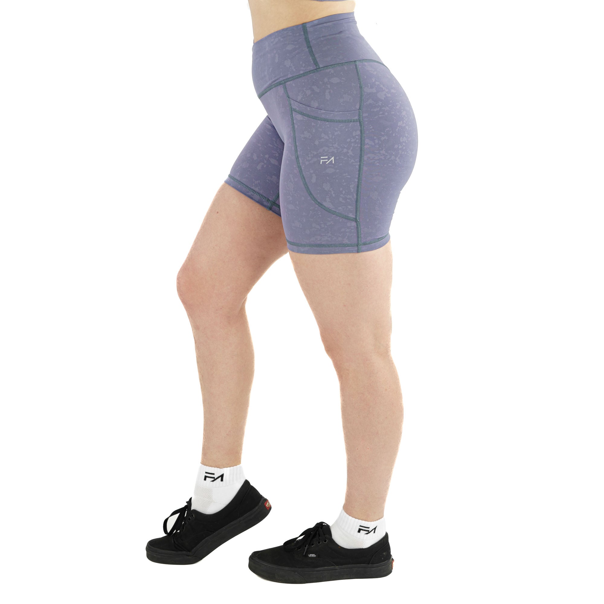 Carbon Shorts Lilac (5")