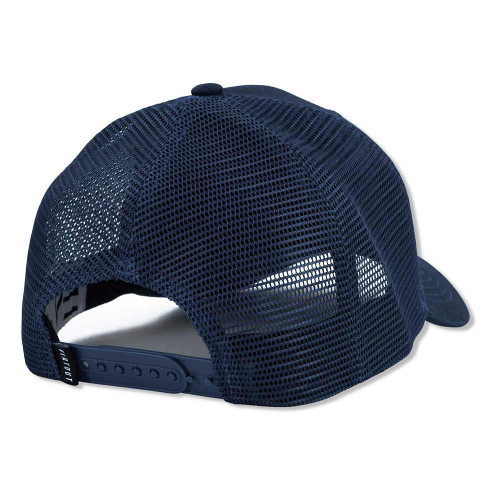 FA Fxck Blue Snapback, back view