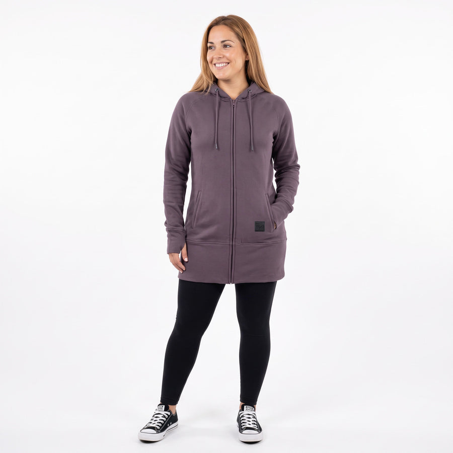 Koras longs zippés en molleton