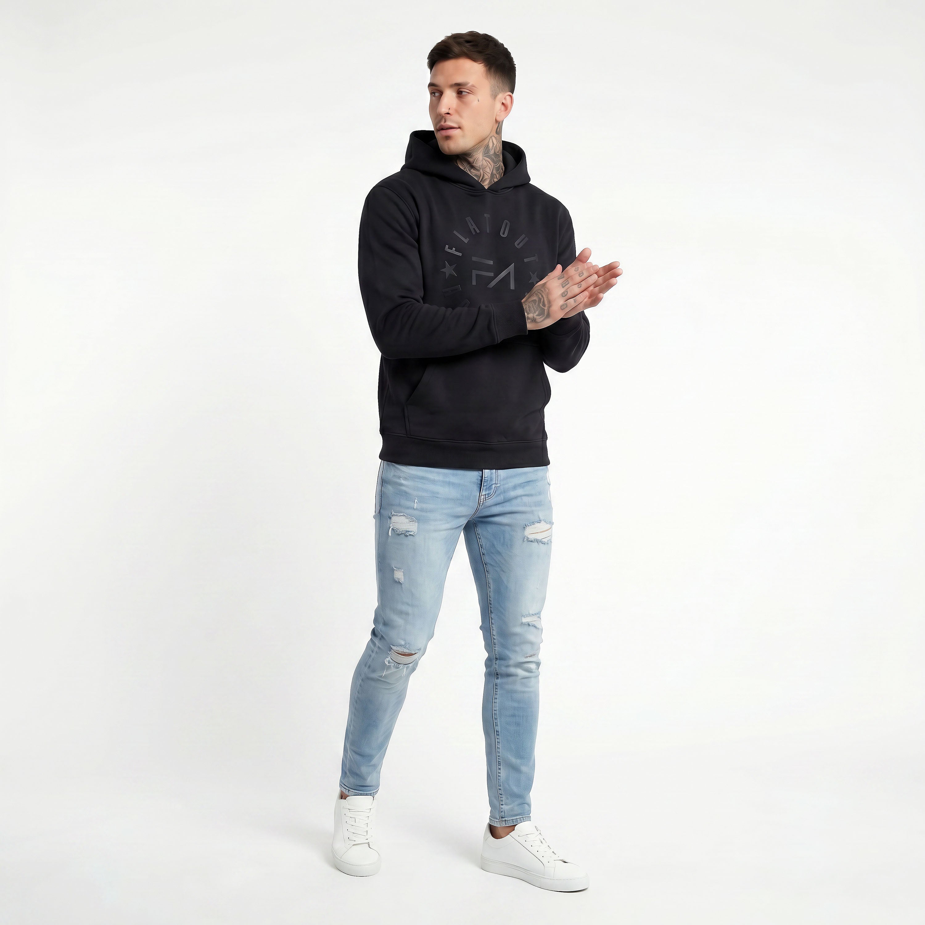 FA Pullover Hoodie Black