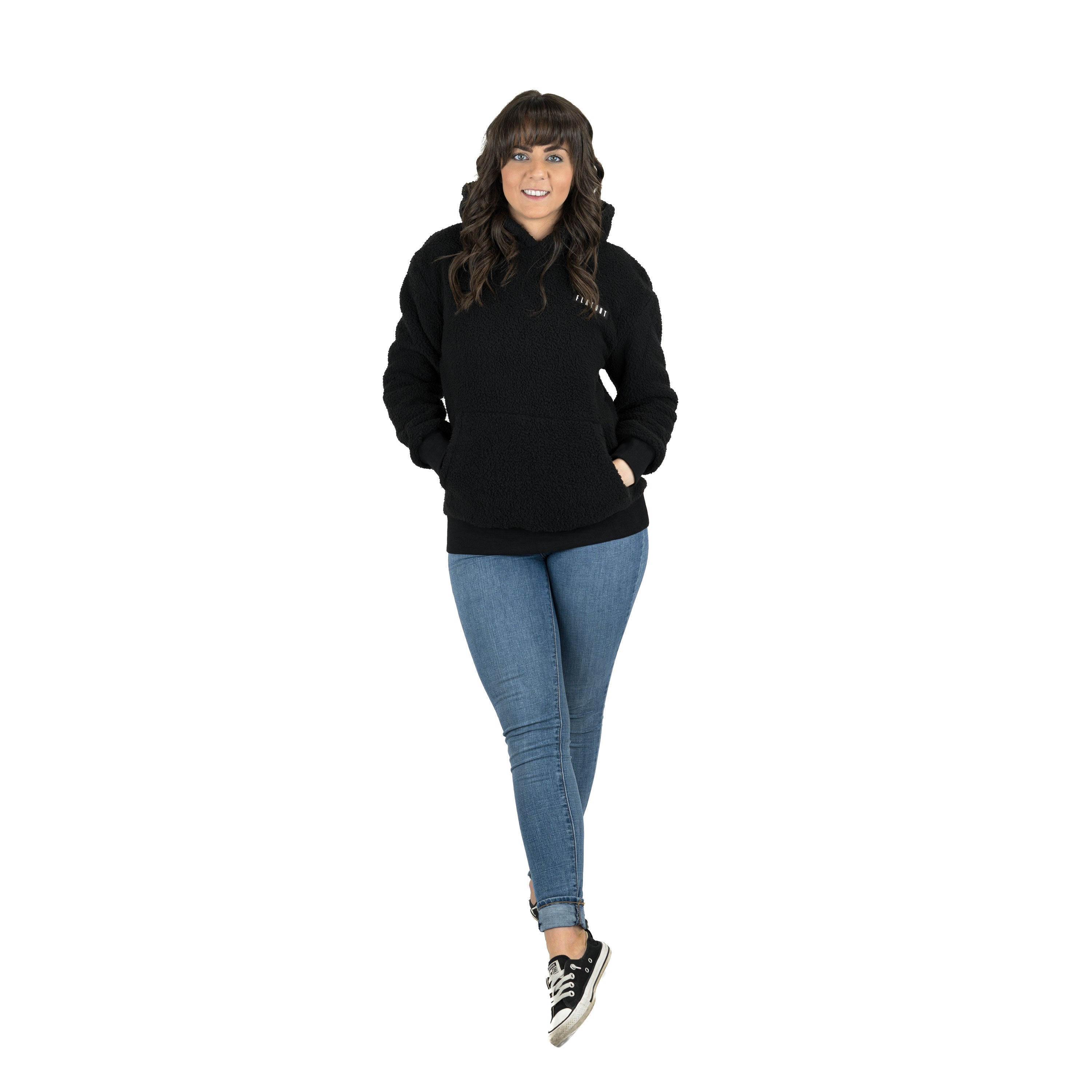 Last Chance FA Sherpa Pullover Onyx | Flatout – Flatout Apparel Inc.