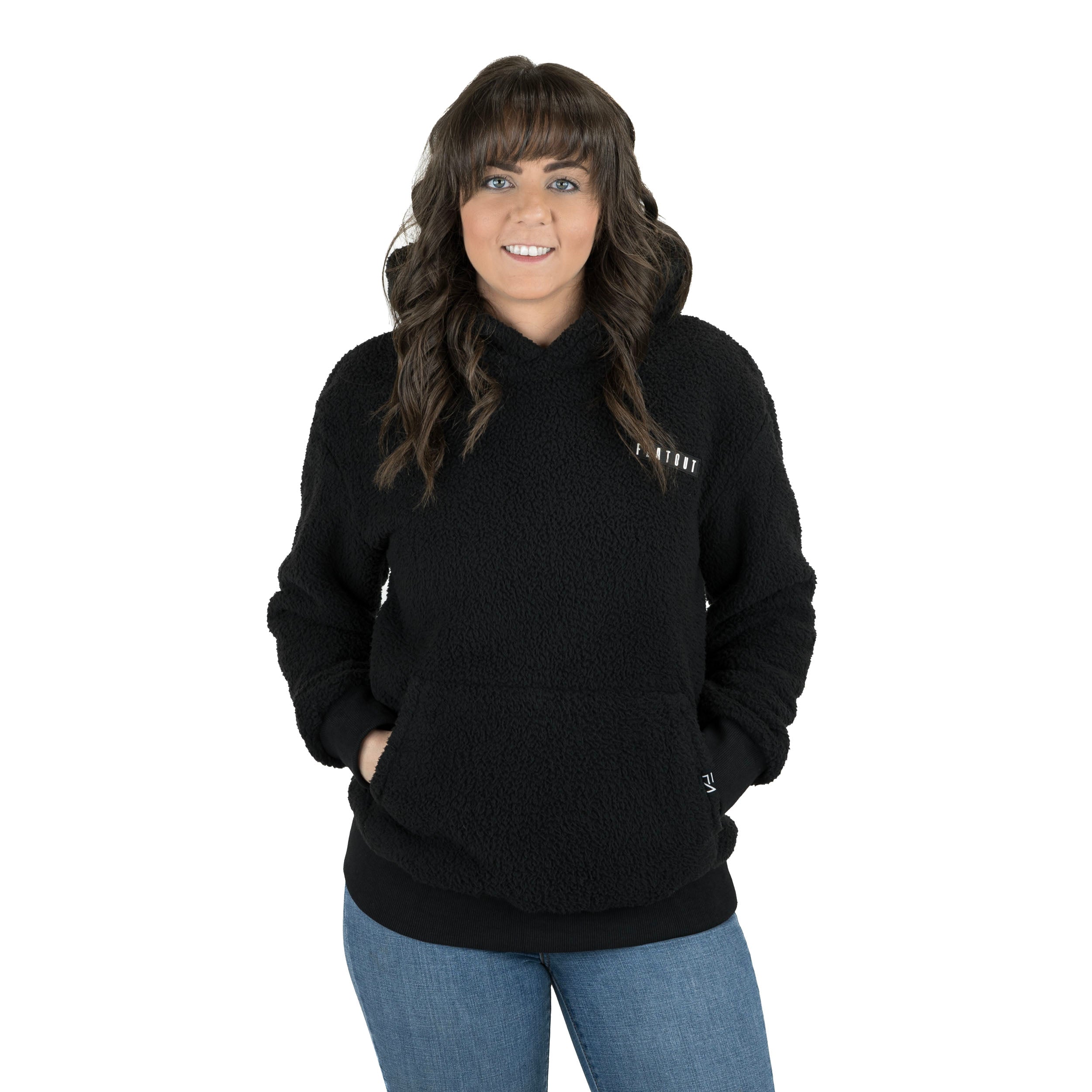 パーカー UNDEFATED SHERPA PULLOVER Last Chance FA Sherpa Pullover Onyx | Flatout – Flatout Apparel Inc.