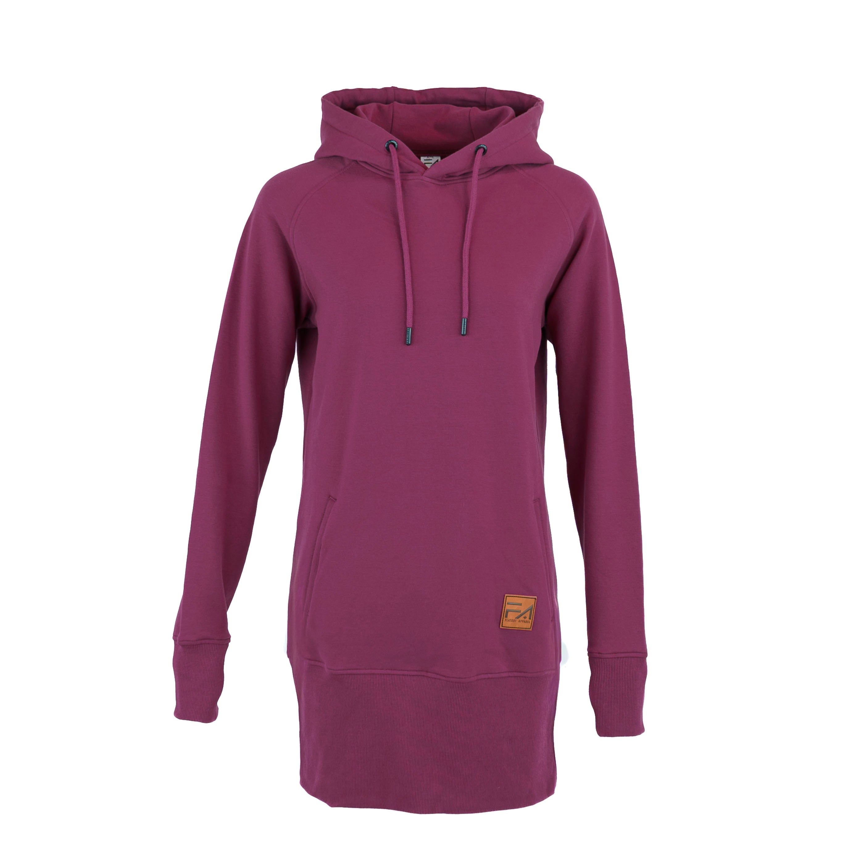 Kora Long Hoodie Berry