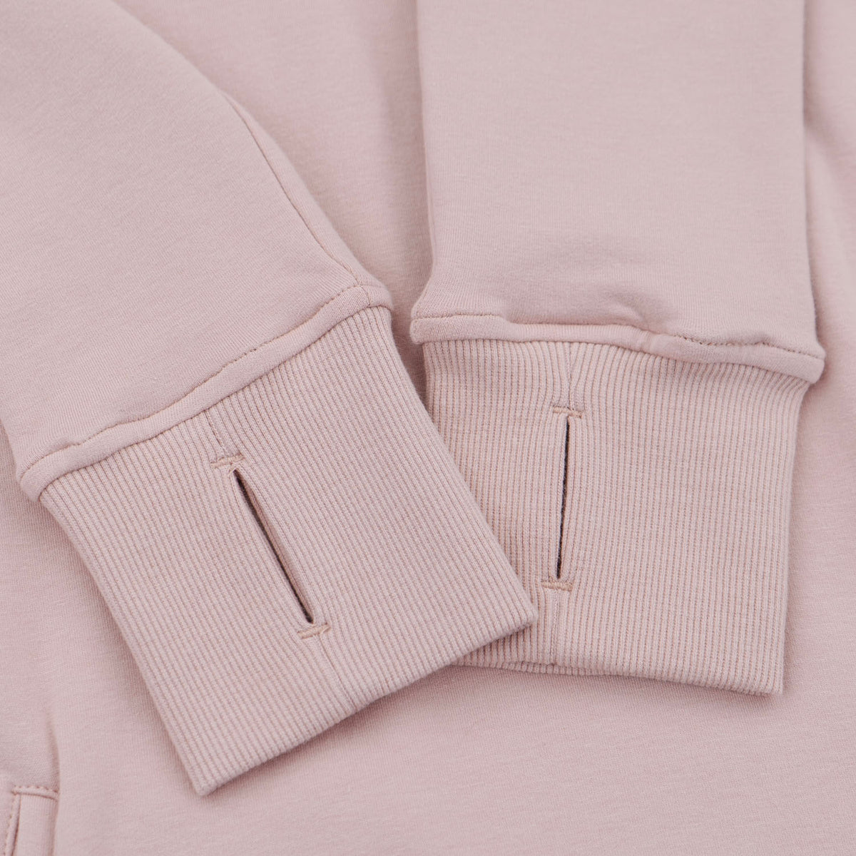 Kora Long Hoodie Blush Pink