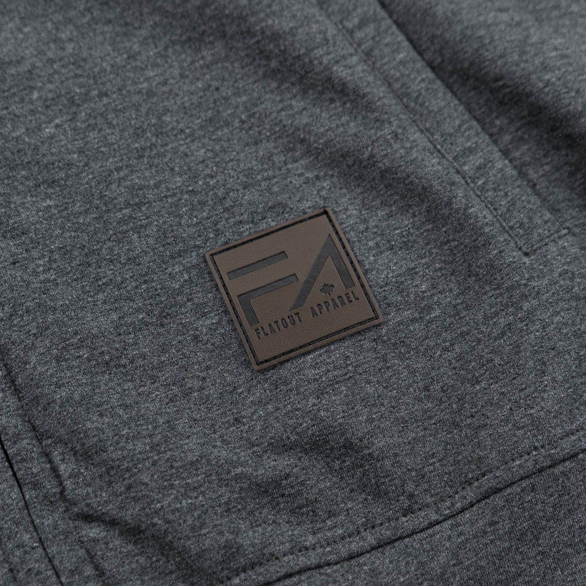 Kora Long Zipup Hoodie Charcoal (TT)