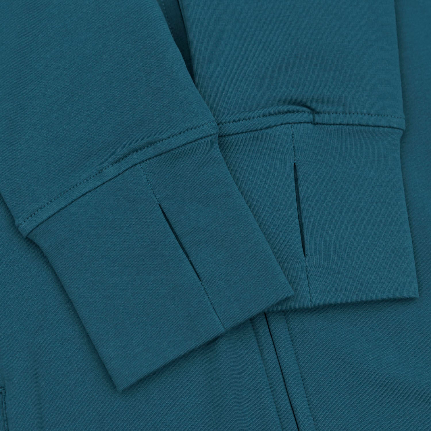 Kora Long Zipup Hoodie Deep Teal (TT)