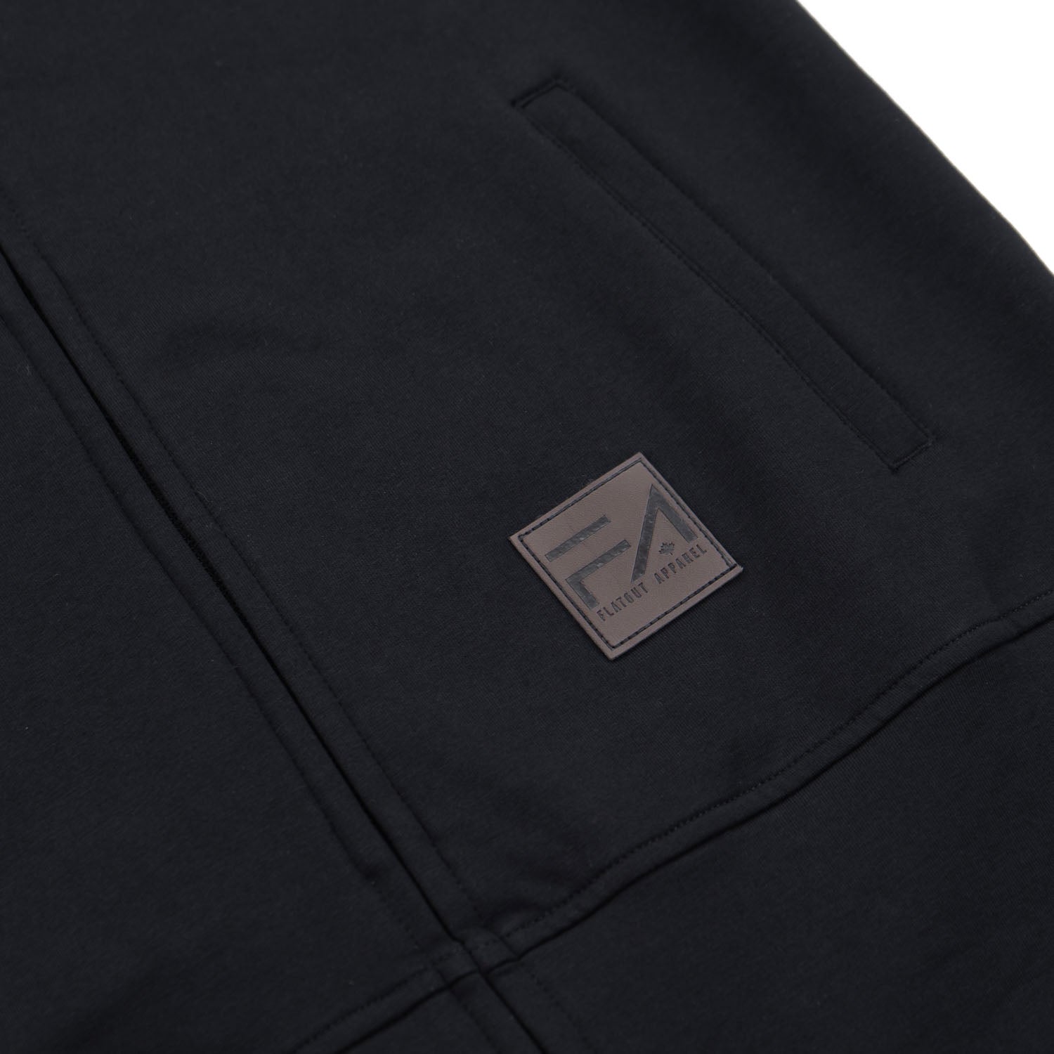 Kora Long Zipup Jacket Black (TT)