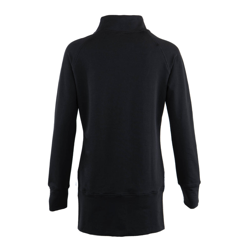 Kora Long Zipup Jacket Black (TT)