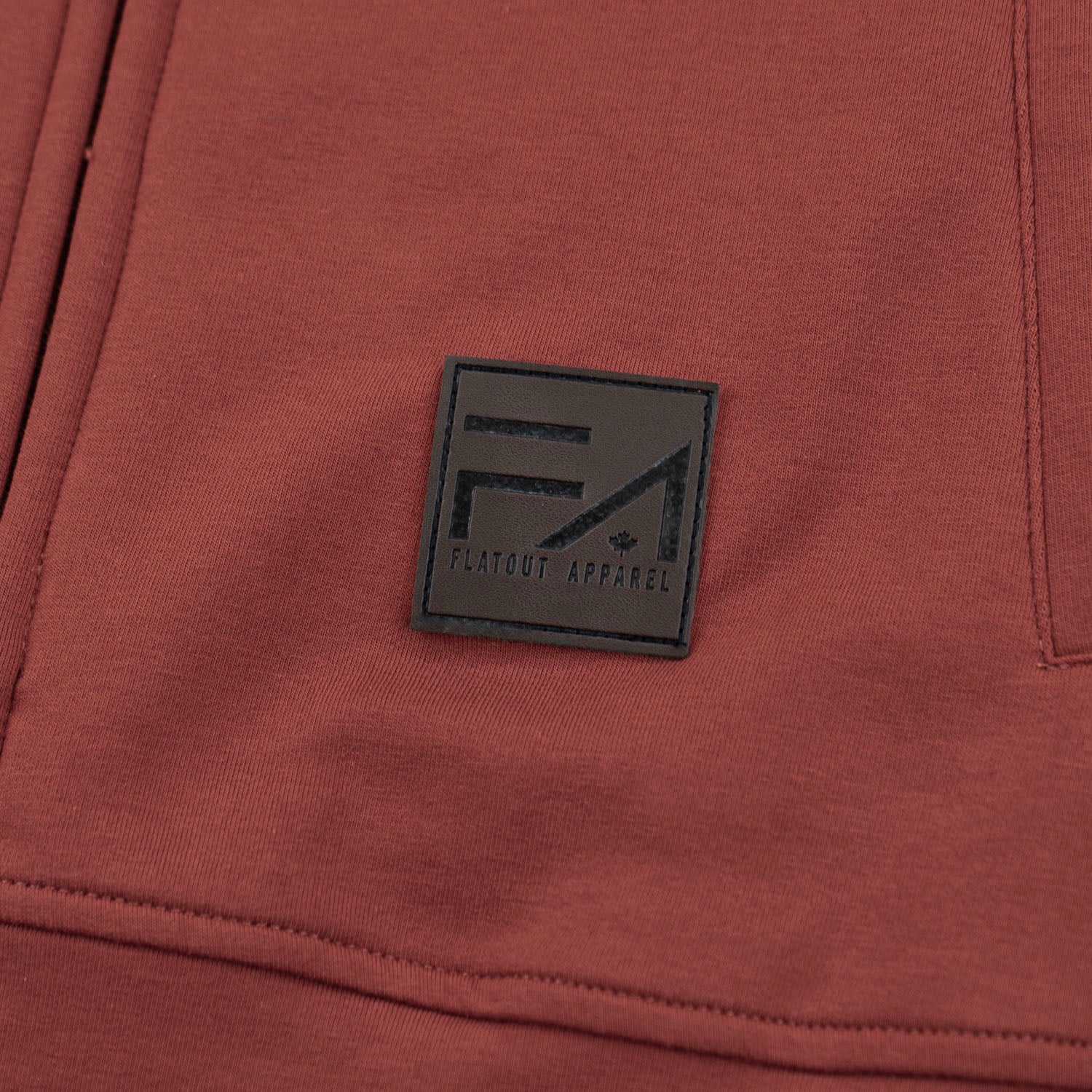 Kora Long Zipup Hoodie Burnt Orange (TT)