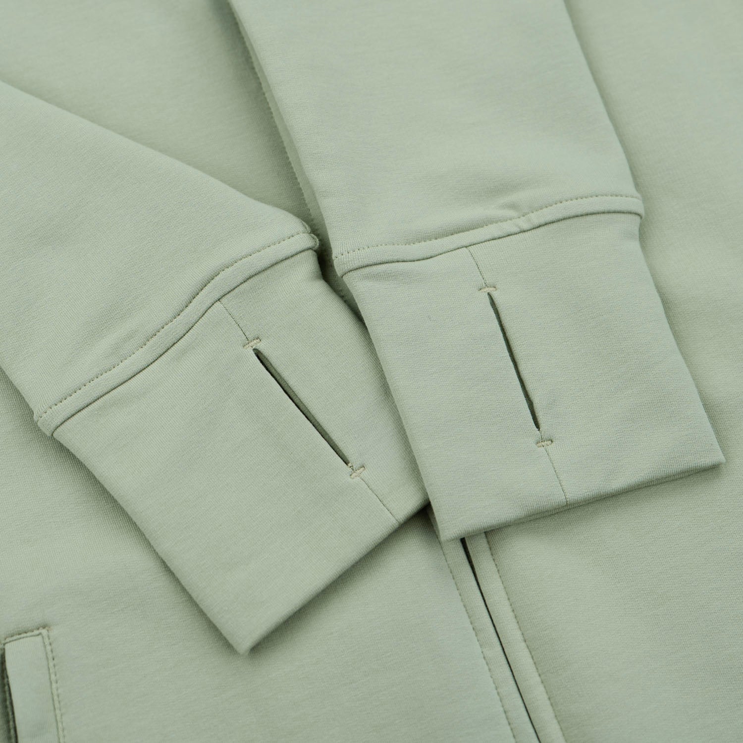 Kora Long Zipup Jacket Sage (TT)