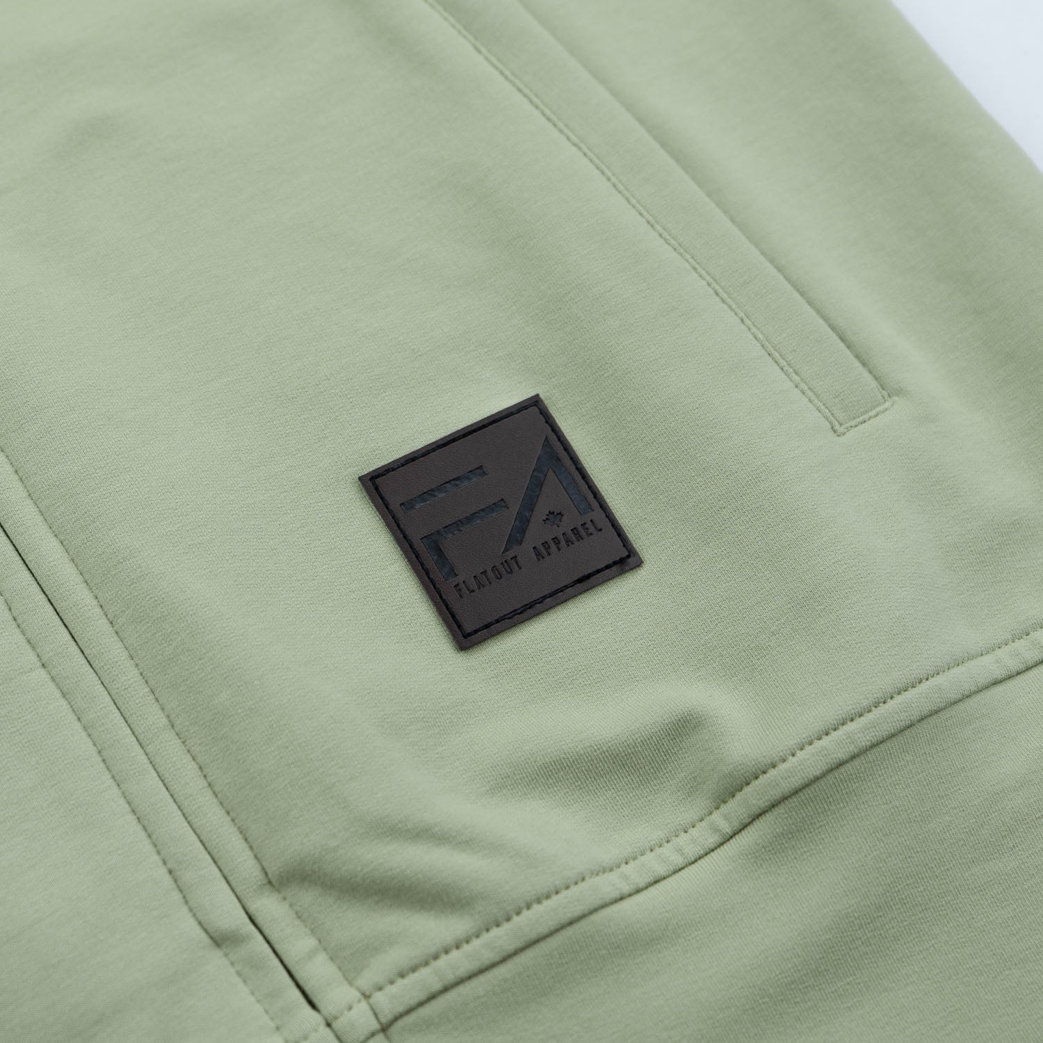 Kora Long Zipup Jacket Sage (TT)