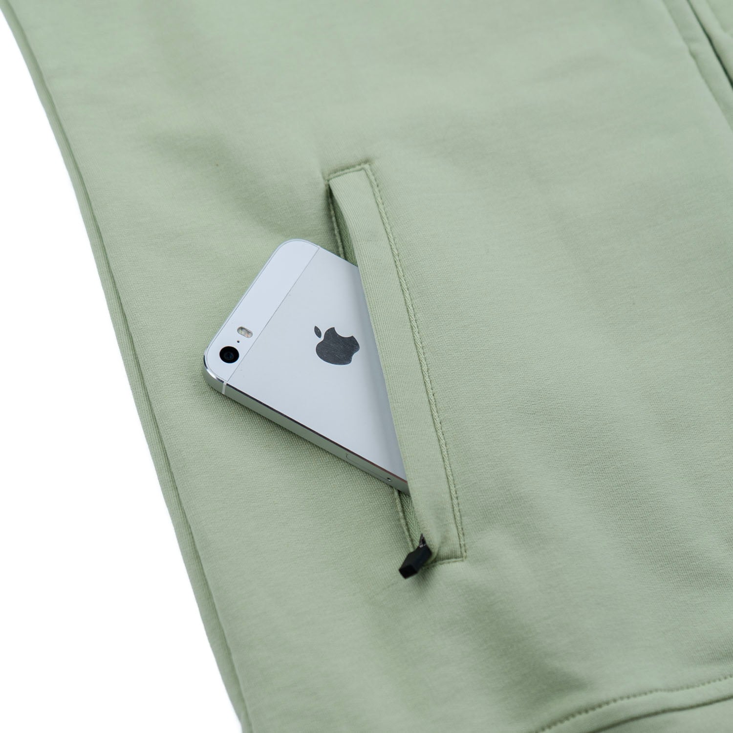 Kora Long Zipup Jacket Sage (TT)