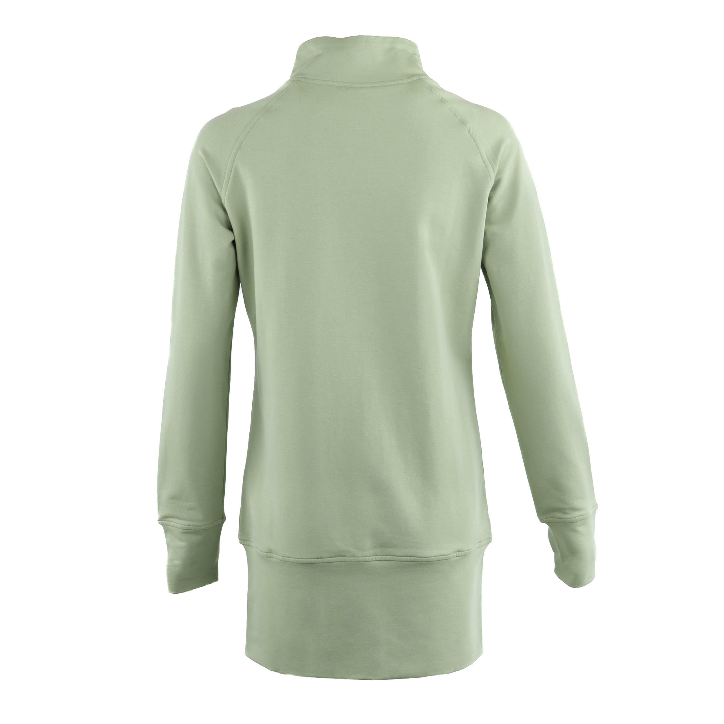 Kora Long Zipup Jacket Sage (TT)
