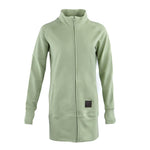 Kora Long Zipup Jacket Sage (TT)