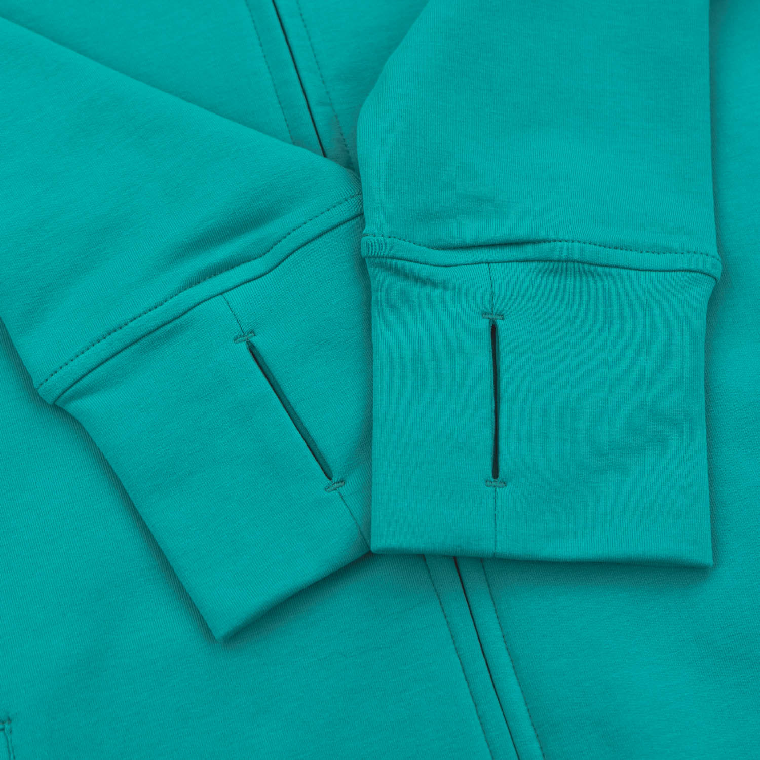 Kora Long Zipup Jacket Turquoise (TT)