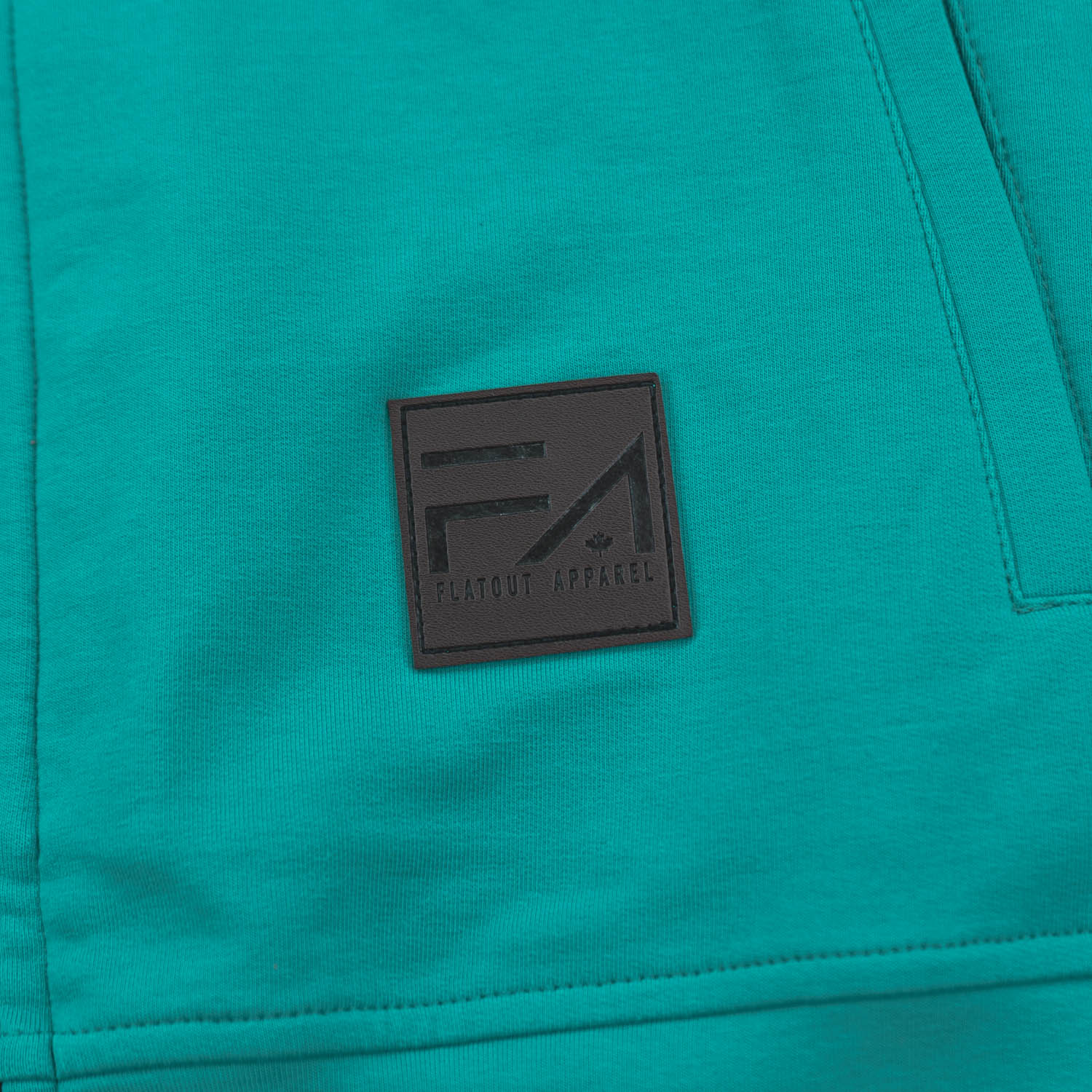 Kora Long Zipup Jacket Turquoise (TT)