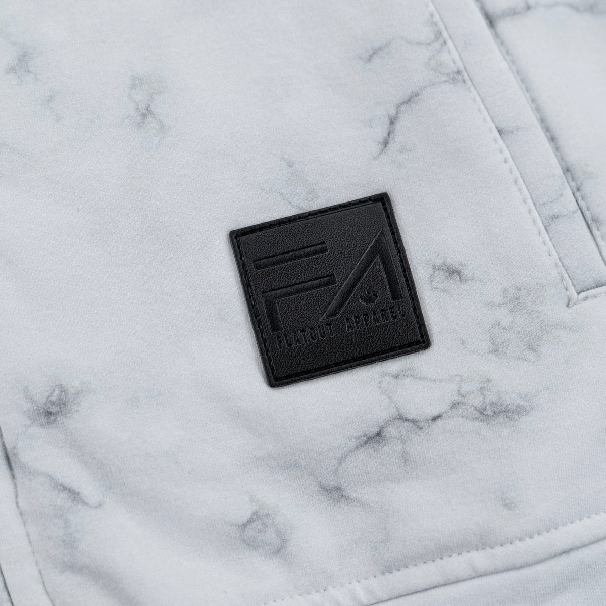 Kora Long Zipup Hoodie Marble