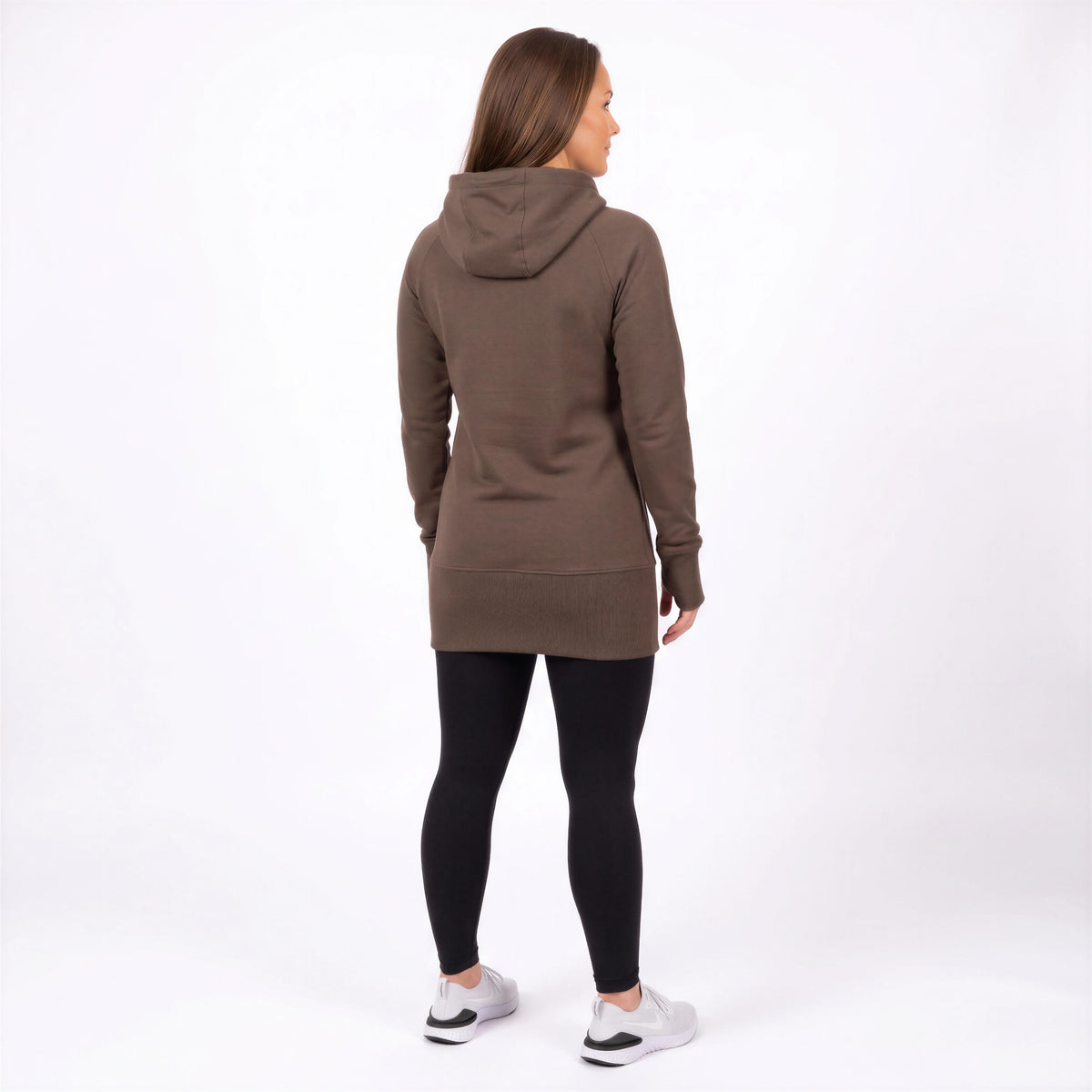 Kora Long Hoodie Mocha