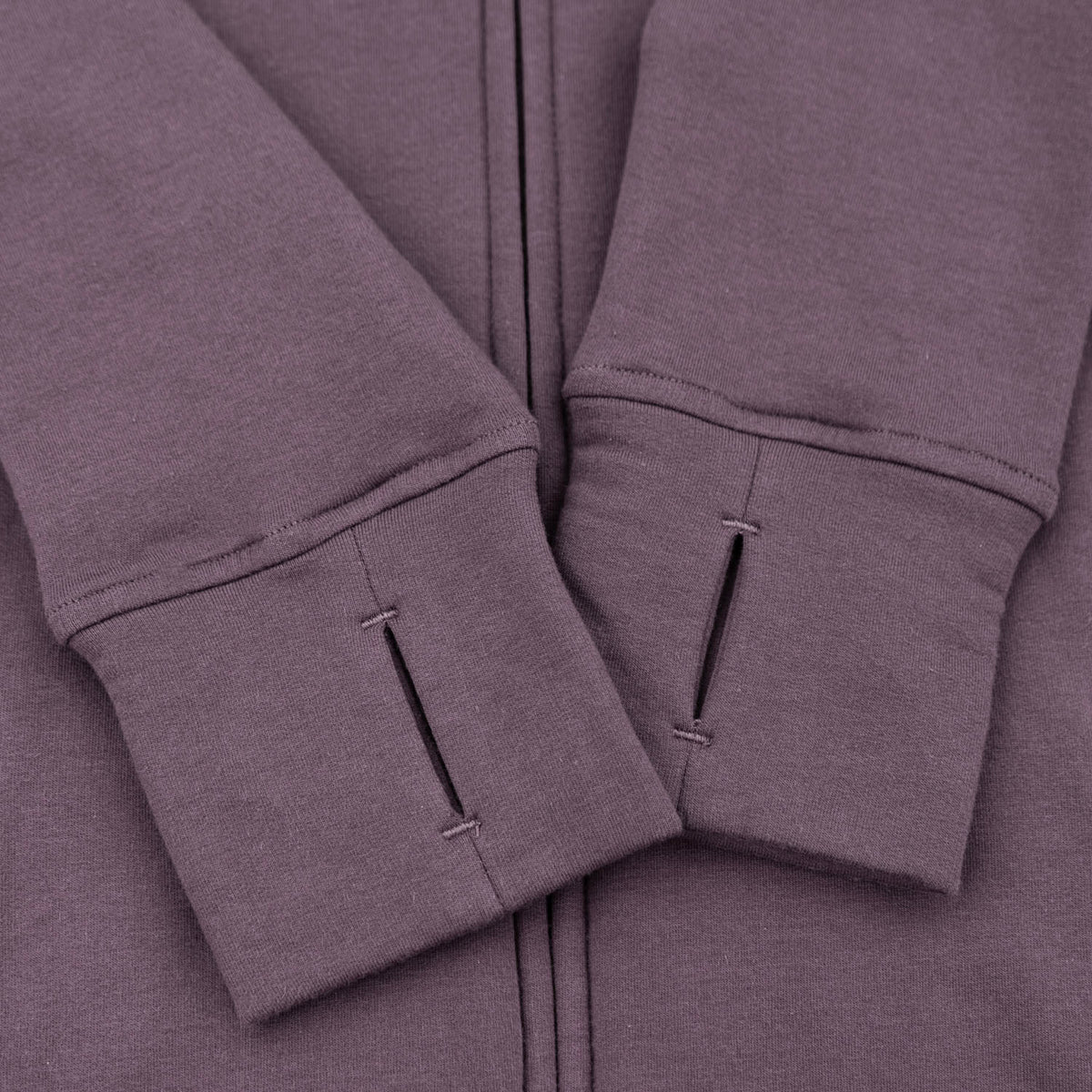Kora Long Zipup Hoodie Muted Purple