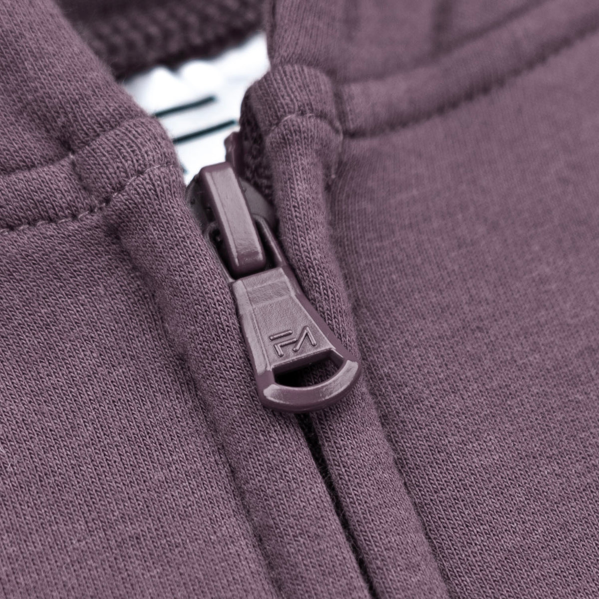 Kora Long Zipup Hoodie Muted Purple