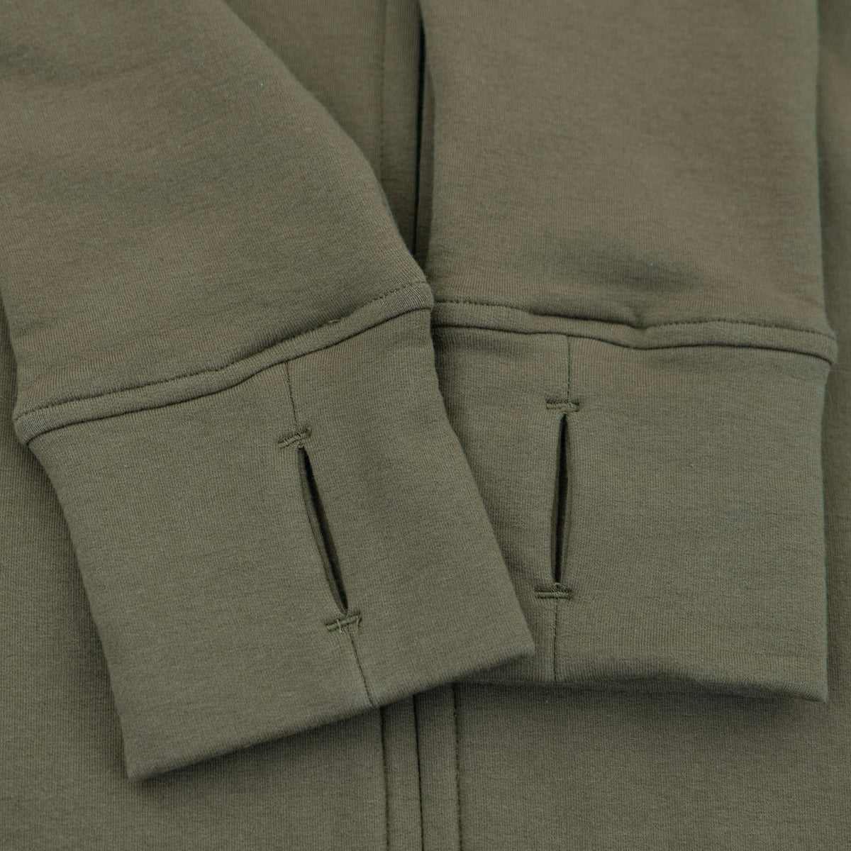 Kora Long Zipup Hoodie Olive