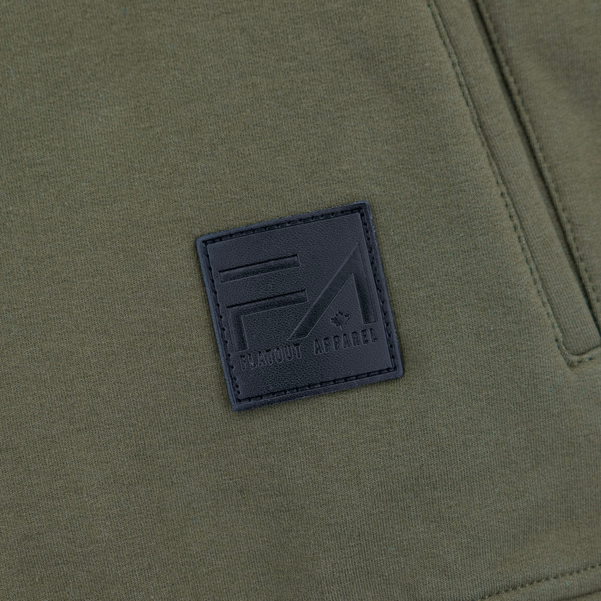 Kora Long Zipup Hoodie Olive