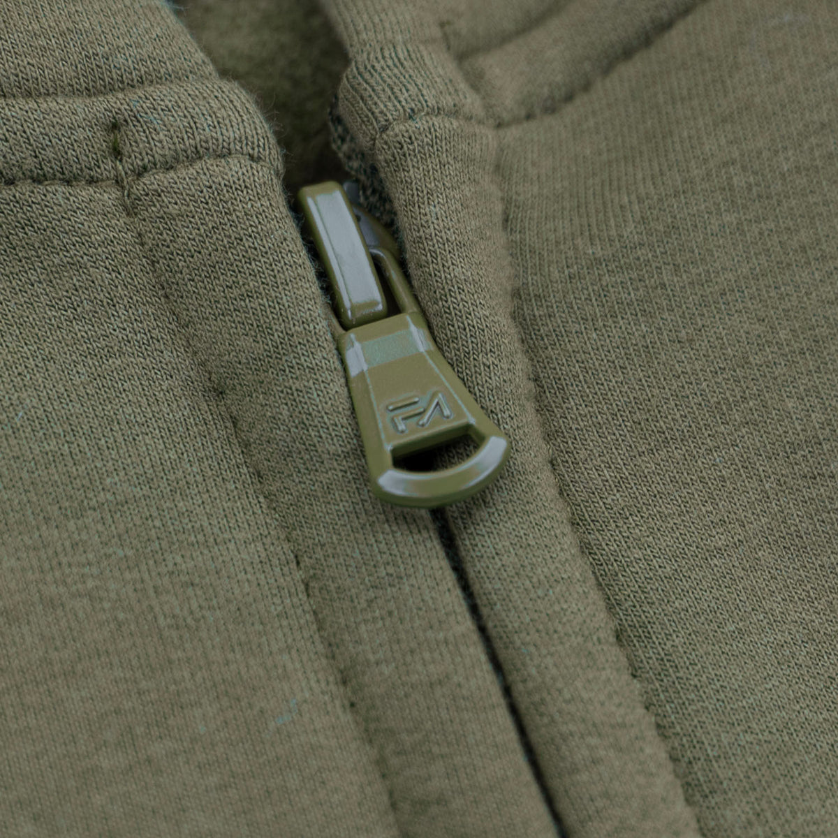 Kora Long Zipup Hoodie Olive