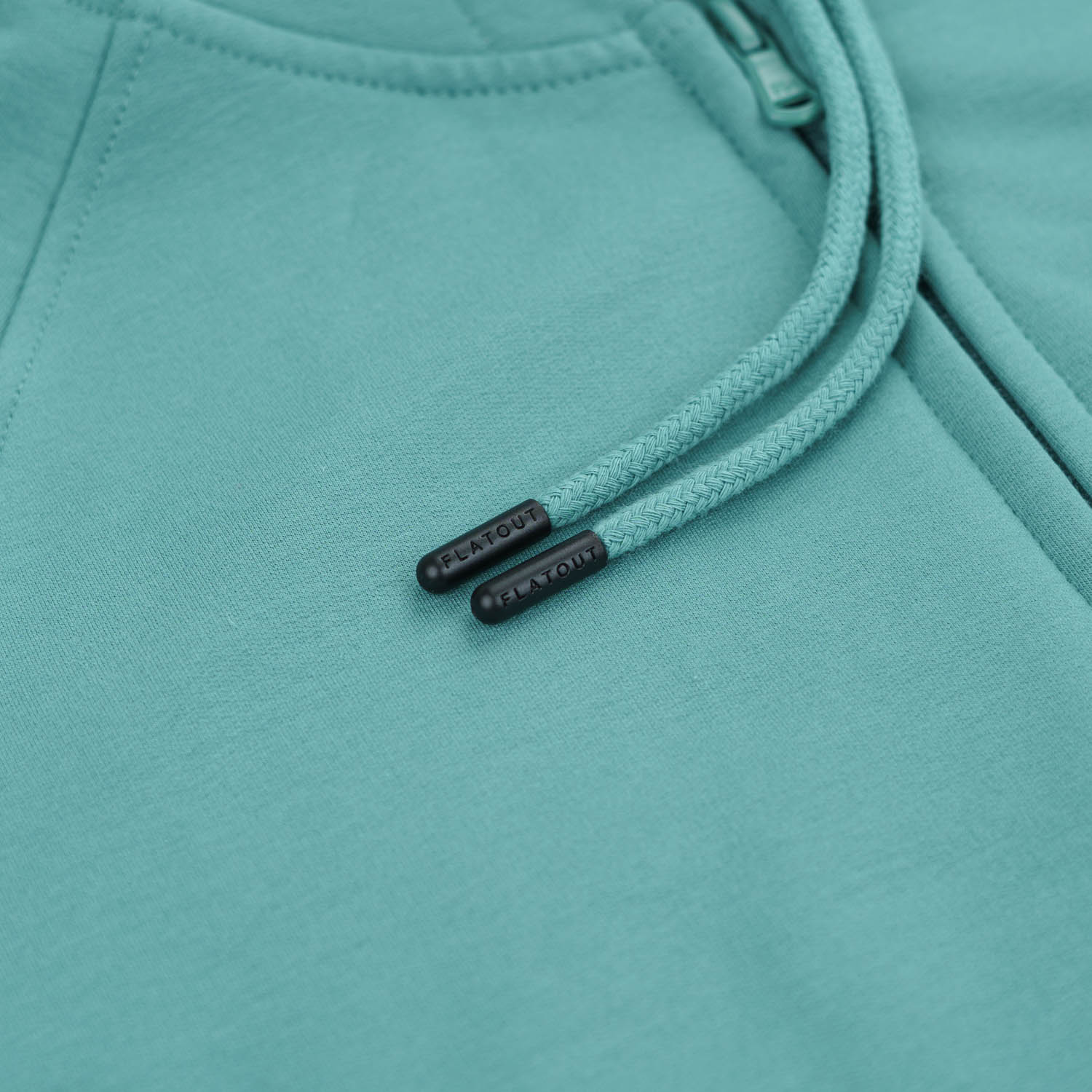 Kora Long Zipup Hoodie Spearmint