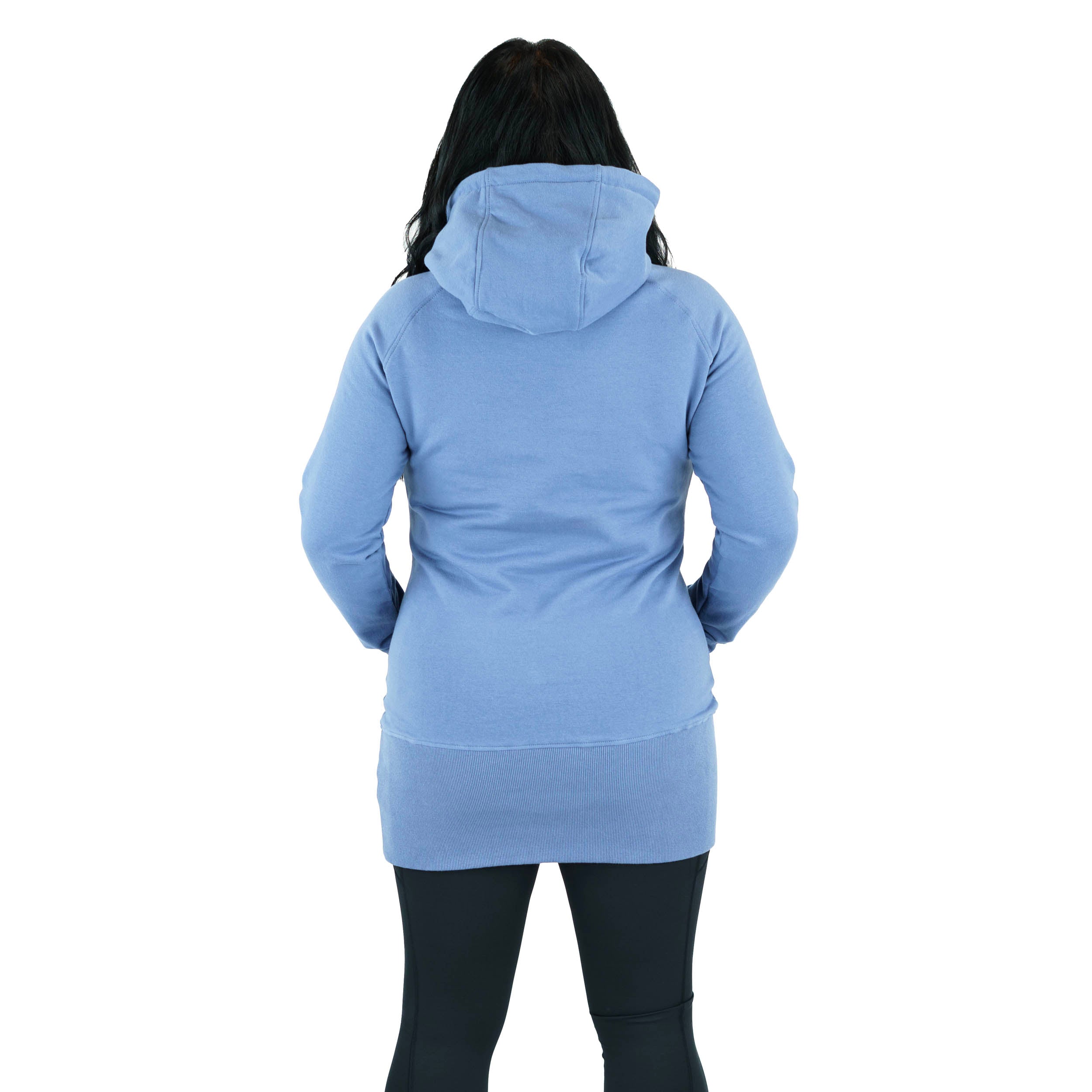 Kora Long Hoodie Baby Blue