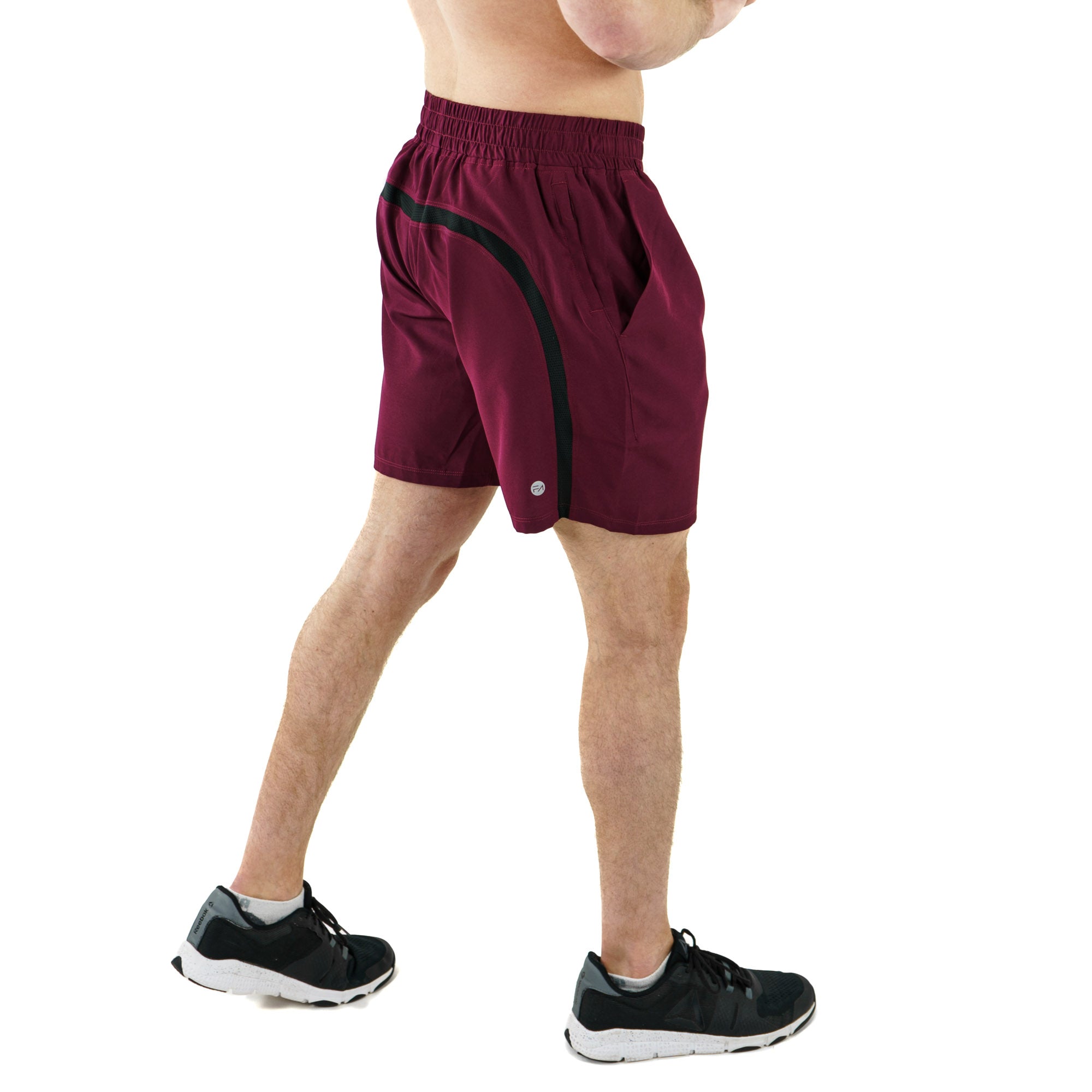 Burgundy clearance athletic shorts