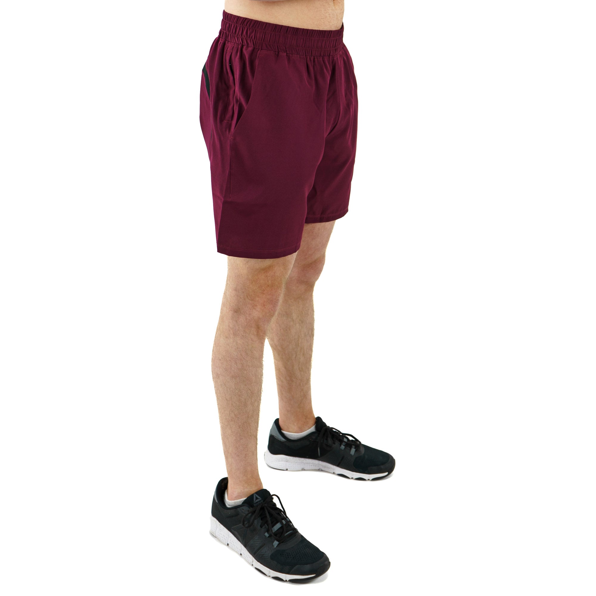 Burgundy 2024 athletic shorts