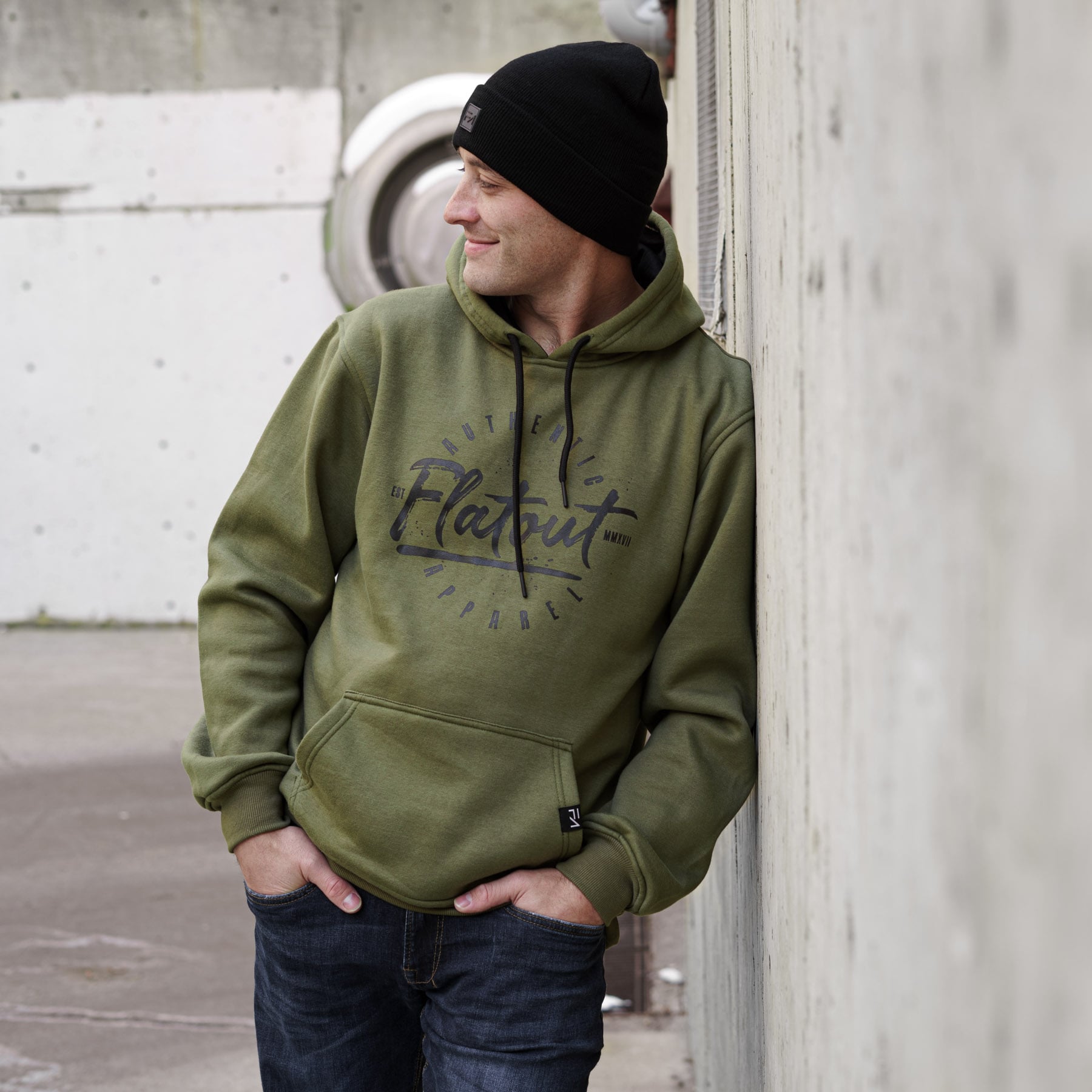 FA Pullover Hoodie Olive